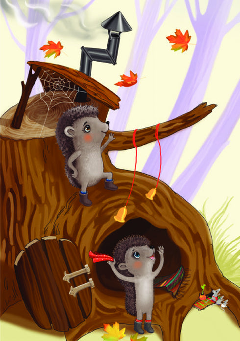 Comme des hérissons volant vers le sud