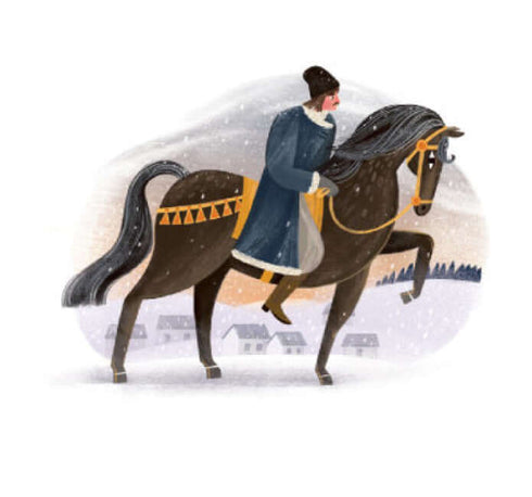Carol avec des chevaliers