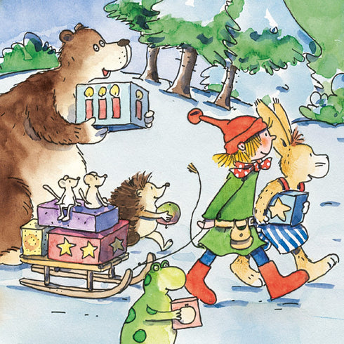 Pixie celebrates Christmas