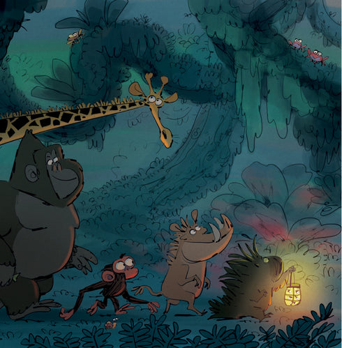 Похмуре мавпеня. Не бійся