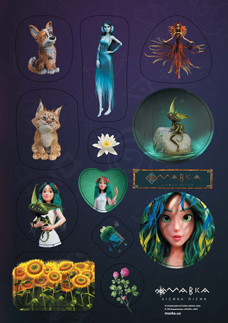 Avonturen van Mavka (stickers)