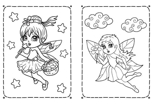 Fairy Coloring Book