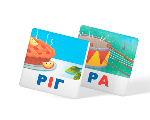 Smart cards. Reading by syllables. 30 cards - 9786175475621