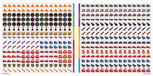 Тачки 3 Disney. Круті віражі. Лабіринти з наліпками