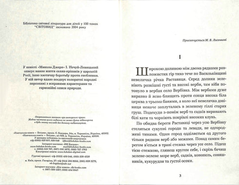 Mykola Dzherya : roman