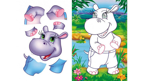 Toepassingen voor baby's. Tijger