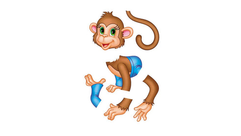 Toepassingen voor baby's. Tijger