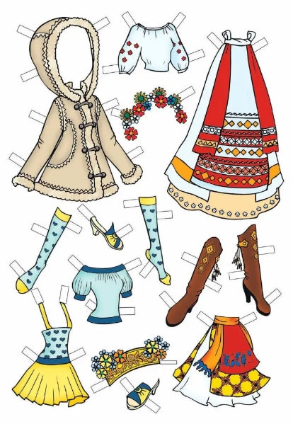 Habille la poupée (rose)