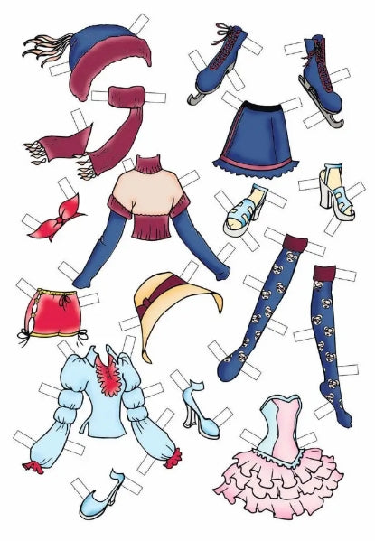 Habille la poupée (rose)