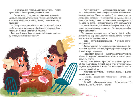 "Jij!" - zei de egel