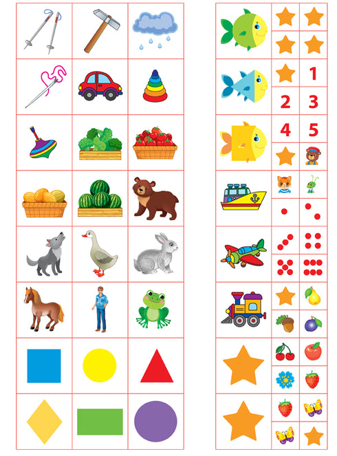 Apprenons à penser logiquement. Entraîneur de l'enfant d'âge préscolaire.