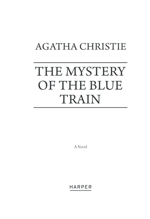 Het mysterie van de blauwe trein. De legendarische Poirot